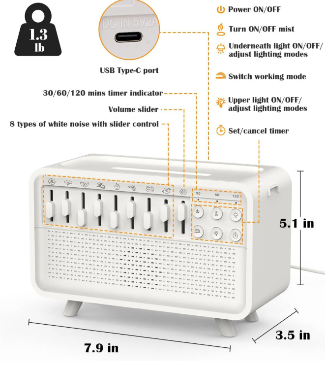 white noise machine