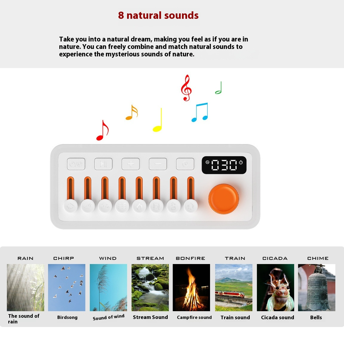 7-Color White Noise Machine